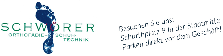 Logo Orthopädie-Schuhtechnik Schwörer Titisee-Neustadt mit Link zur Homeseite