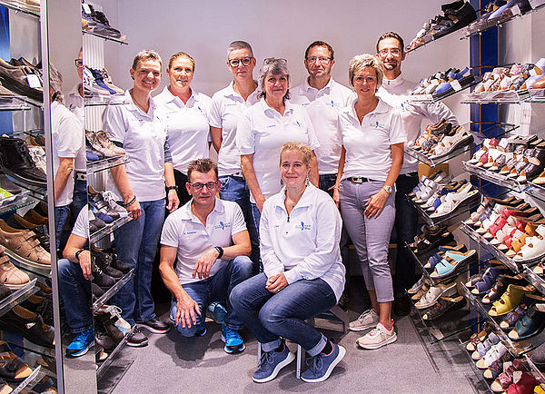 das Team von Schwörer Schuhtechnik